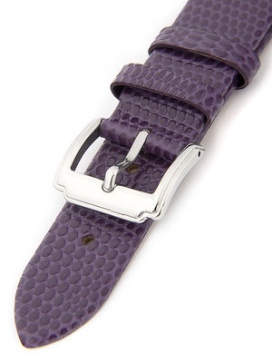 Dámsky kožený fialový remienok k hodinkám HYP-02-VIOLET