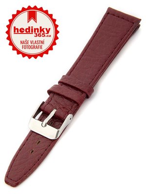 Dámsky kožený vínový remienok k hodinkám W-309-C