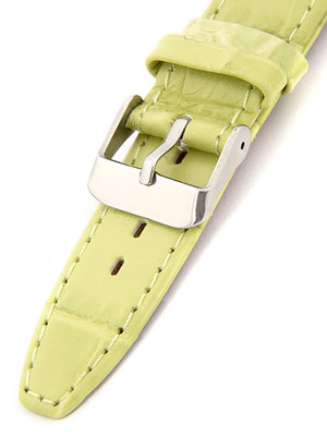 Dámsky kožený zelený remienok k hodinkám W-309-Z