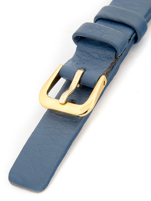 Dámsky kožený modrý remienok k hodinkám R1-DBL1