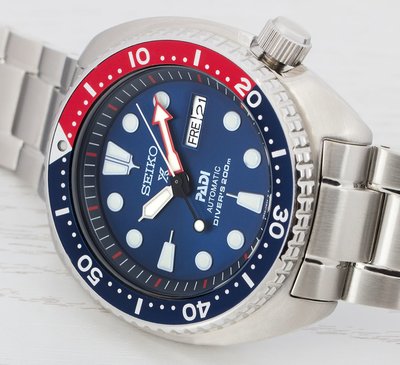 Seiko Prospex Sea SRPA21K1 PADI Special Edition "pepsi turtle"