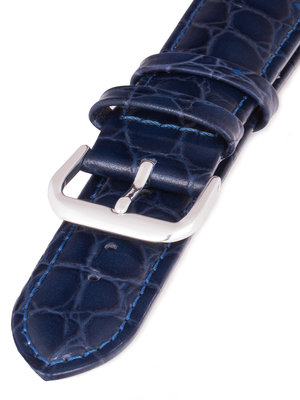 Unisex kožený modrý Condor remienok k hodinkám 119.05RW