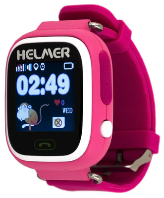 Helmer LK703 růžové s GPS lokátorem a dotykovým displejem