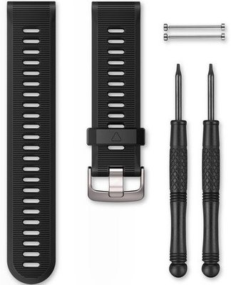 Plastový remienok Garmin (pro Forerunner 935/945/955), čierny + príslušenstvo na výmenu