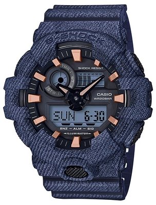 Casio G-Shock Original GA-700DE-2AER Denim Series