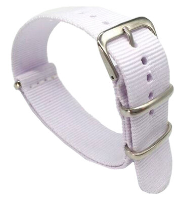 Nylonový remienok Ricardo Kronplatz, White, NATO