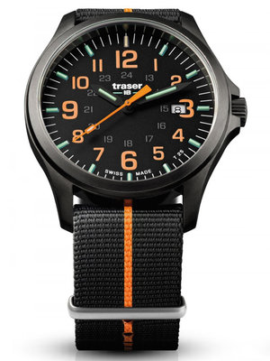 Traser P67 Officer Pro Gunmetal Black/Orange