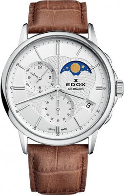 Edox Les Bémonts Chronograph Moon Phase 01651 3 AIN