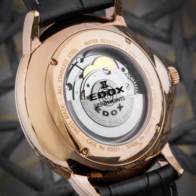 Edox Les Bémonts Open Heart 85021 37R NIR
