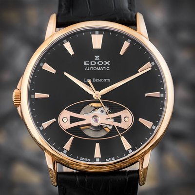Edox Les Bémonts Open Heart 85021 37R NIR