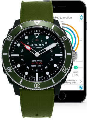 Alpina Seastrong Horological Smartwatch Quartz AL-282LBGR4V6