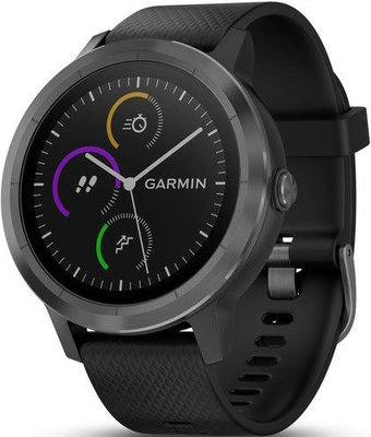 Garmin VívoActive 3 Optic Grey PVD, Black band