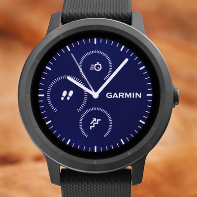 Garmin VívoActive 3 Optic Grey PVD, Black band