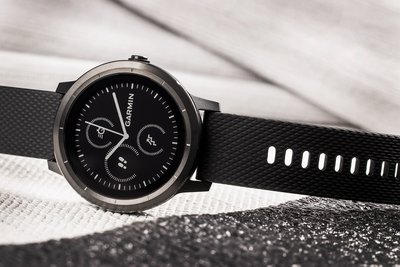 Garmin VívoActive 3 Optic Grey PVD, Black band