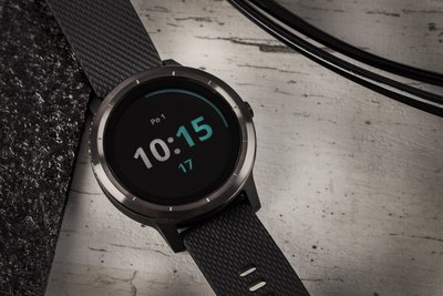 Garmin VívoActive 3 Optic Grey PVD, Black band