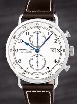 Hamilton Khaki Navy Pioneer Auto Chrono H77706553