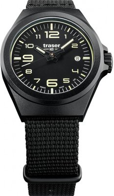 Traser P59 Essential S Black na NATO řemenu 108212