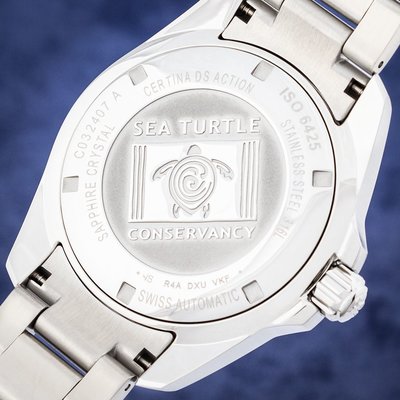 Certina DS Action Diver Automatic Powermatic 80 Sea Turtle Conservancy C032.407.11.051.10 Special Edition