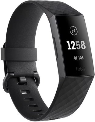 Fitbit Charge 3 - Graphite / Black FB409GMBK-EU