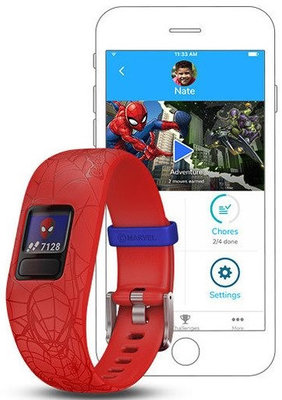 garmin vivofit jr 2 spider man red