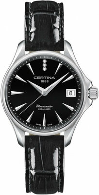 Certina DS Action Lady Quartz Precidrive COSC Chronometer Diamonds C032.051.16.056.00