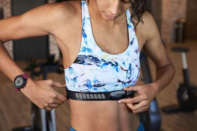 Hrudný pás Garmin HRM DUAL, čierny