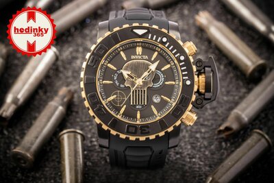 Invicta Marvel Quartz 26787 Punisher Limited Edition 3000pcs