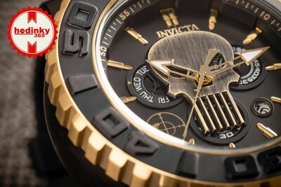 Invicta Marvel Quartz 26787 Punisher Limited Edition 3000pcs