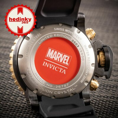 Invicta Marvel Quartz 26787 Punisher Limited Edition 3000pcs