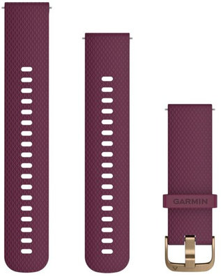 Silikónový remienok Garmin 20mm (pro Venu, Venu Sq, Venu Sq 2, Venu 2 plus aj.), fialový, + predĺžená časť, Quick Release