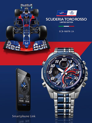 Casio Edifice Scuderia Toro Rosso ECB-900TR-2AER Limited Edition