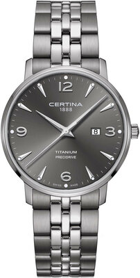 Certina DS Caimano Quartz Precidrive Titanium C035.410.44.087.00