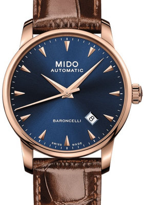 Mido Baroncelli II Midnight Blue Automatic M8600.3.15.8