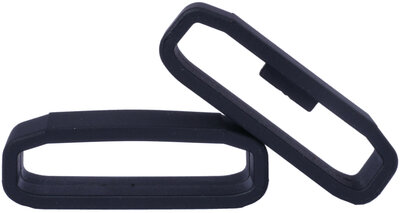 Silikónové pútko Garmin (pre QuickFit 26mm), black, 4ks