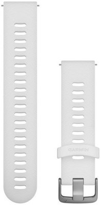 Silikónový remienok Garmin 20mm (pro Venu, Venu Sq, Venu 2 plus), biely, Quick Release