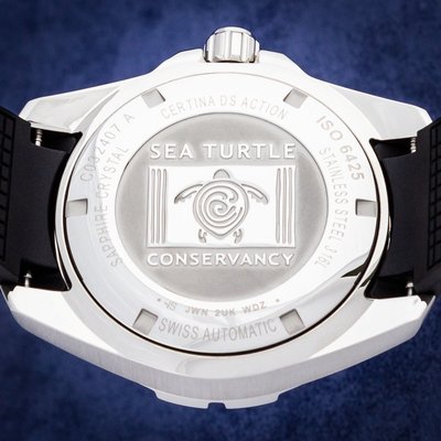 Certina DS Action Diver Automatic Powermatic 80 C032.407.17.051.60 Sea Turtle Conservancy Special Edition