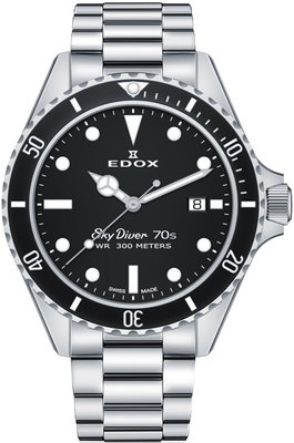 Edox SkyDiver 70´s Date Quartz 53017 3NM NI