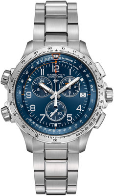 Hamilton Khaki Aviation Pilot X-Wind Quartz Chronograph GMT H77922141