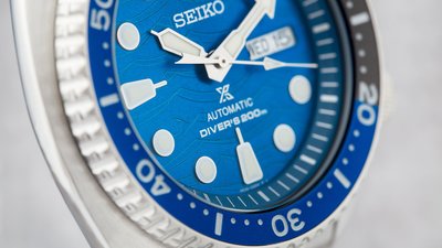 Seiko Prospex Sea Automatic Diver's SRPD21K1 Save the Ocean Great White Shark Special Edition "Turtle"