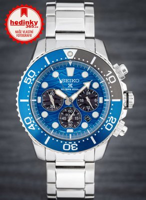 Seiko Prospex Sea Solar Diver's Chronograph SSC741P1 Save the Ocean Great White Shark Special Edition