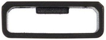 Silikónové pútko Garmin 22mm (pro Fenix), black, 2ks