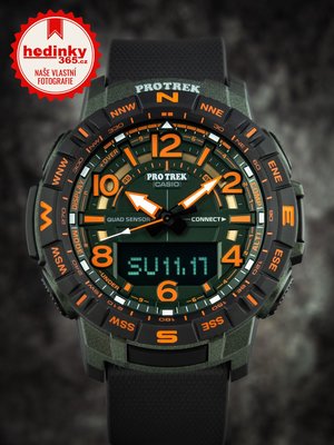 Casio Protrek Quad Sensor PRT-B50FE-3ER (+ náhradní textilní řemínek)