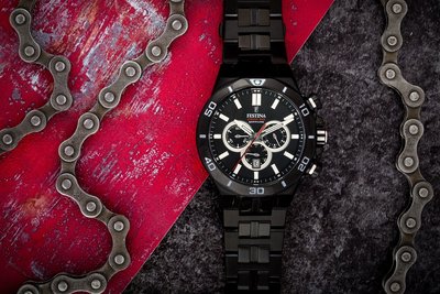 Festina Chrono Bike 2019 20470/1 Full Black Limited Edition 500pcs (+ náhradní řemínek)