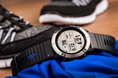 Garmin Fenix 6X PRO Solar, TitaniumGrayDLC/Black Band (MAP/Music)