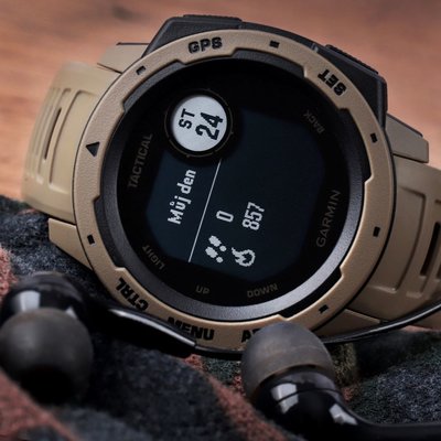 Garmin Instinct Tactical Coyote Tan Optic