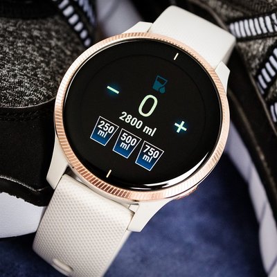Garmin Venu RoseGold/Sand Band