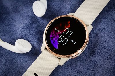Garmin Venu RoseGold/Sand Band