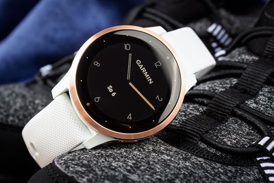 Garmin Vívoactive 4S RoseGold/White Band