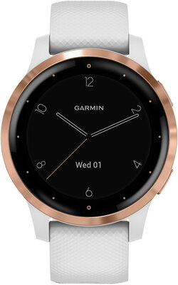 Garmin Vívoactive 4S RoseGold/White Band