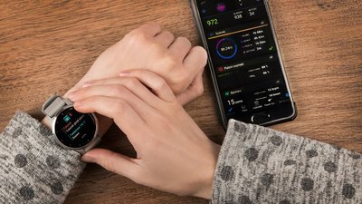 Garmin Vívoactive 4S Silver/Gray Band